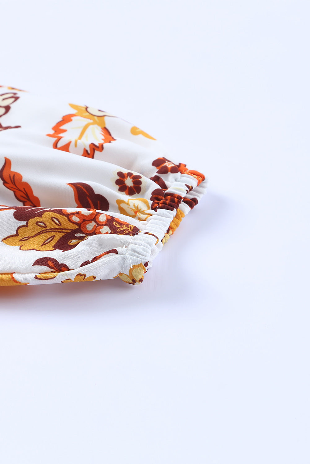 Maxi Jurk met Retro Bloemenprint