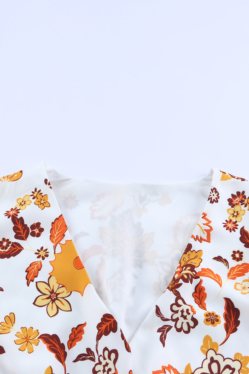 Maxi Jurk met Retro Bloemenprint