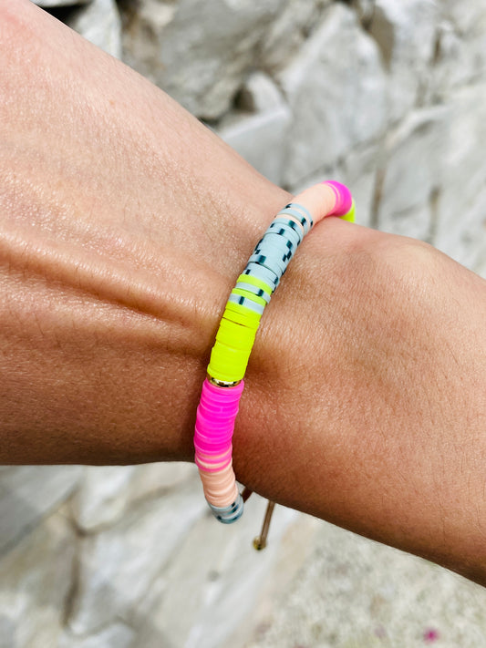 Soft Clay Armband - Marble