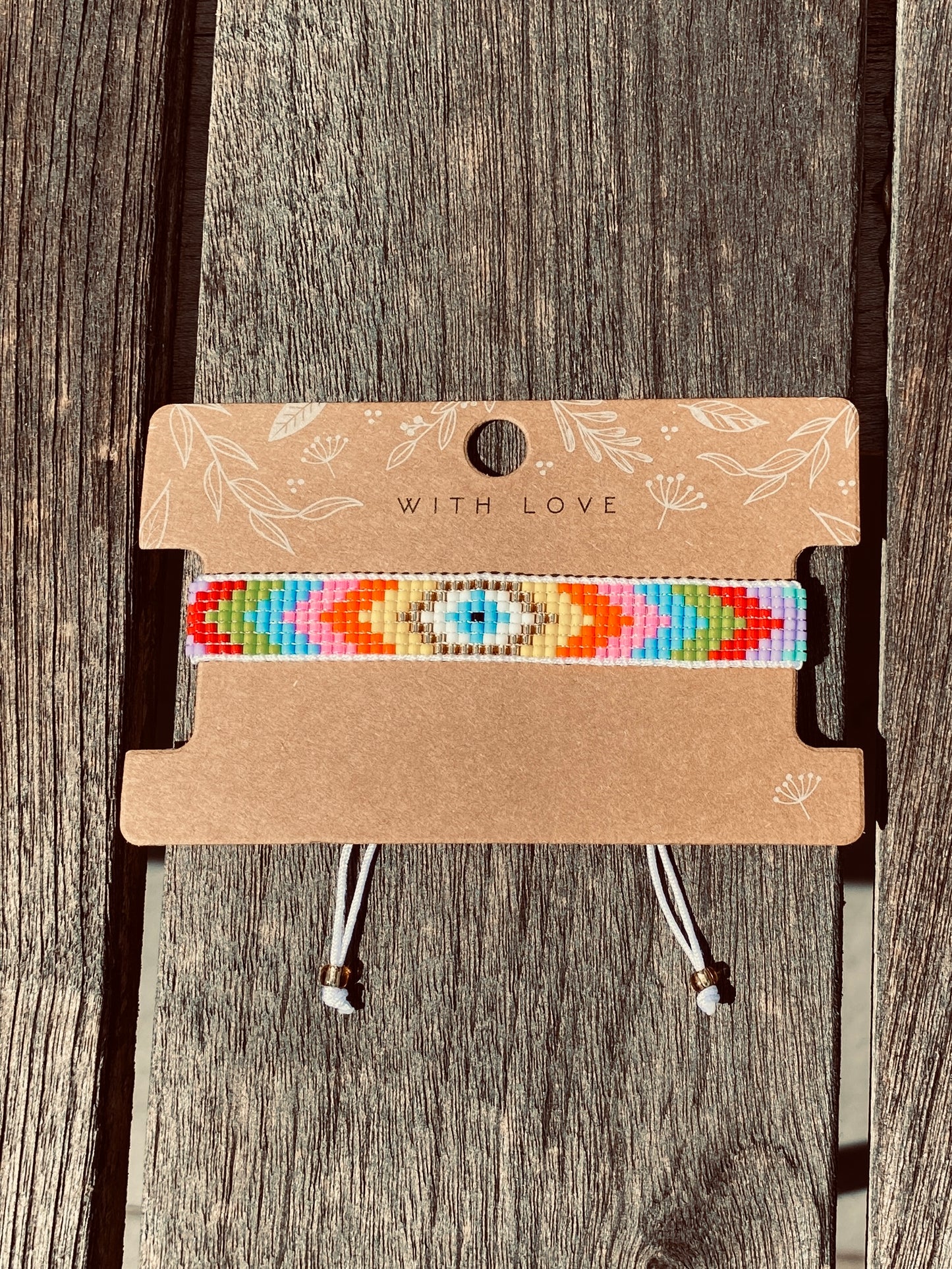 Miyuki armband - Rainbow Rebel