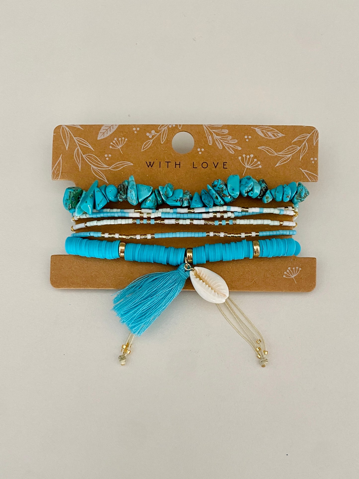 Armbanden Set Blue Coral