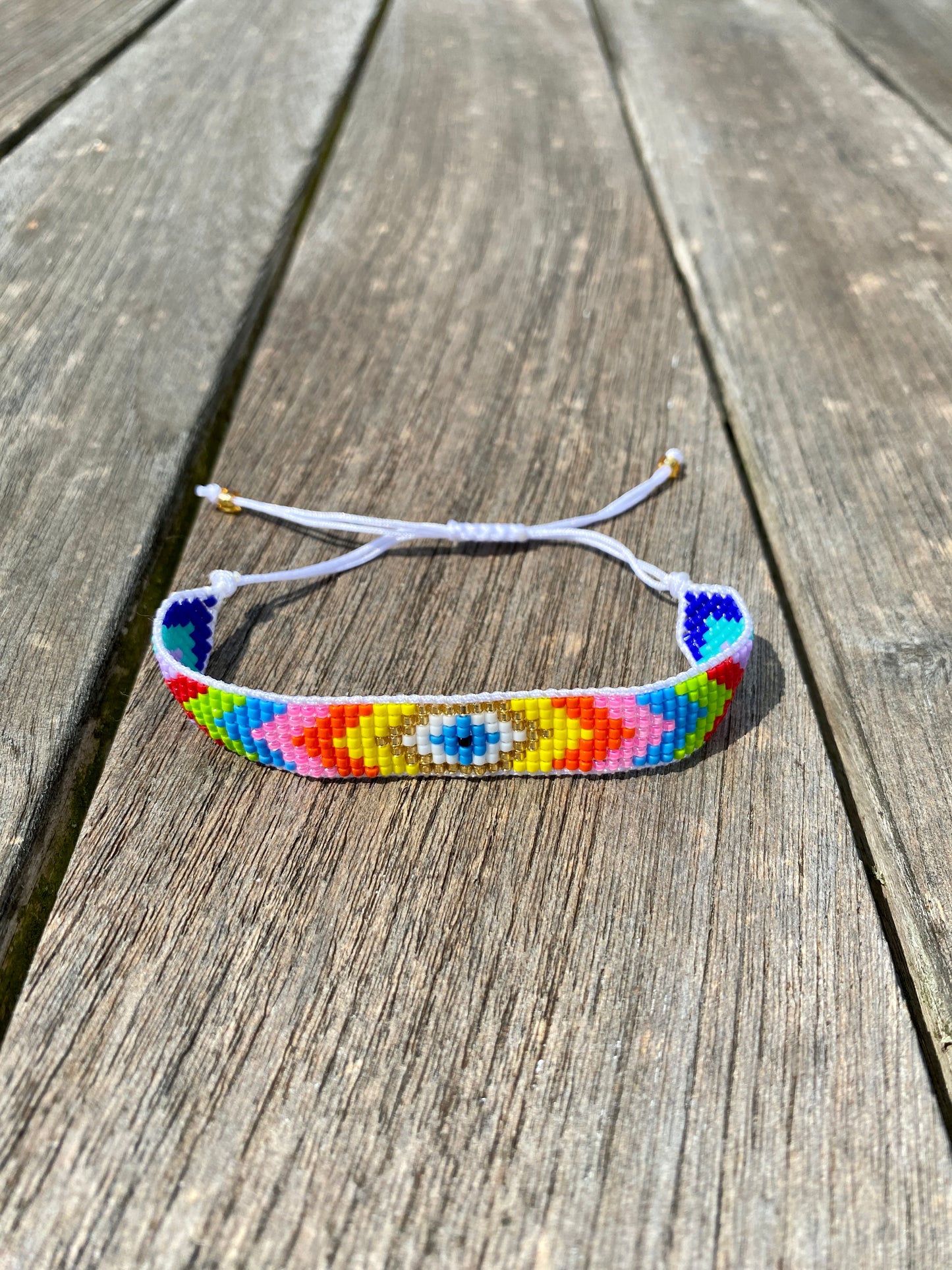 Miyuki armband - Rainbow Rebel