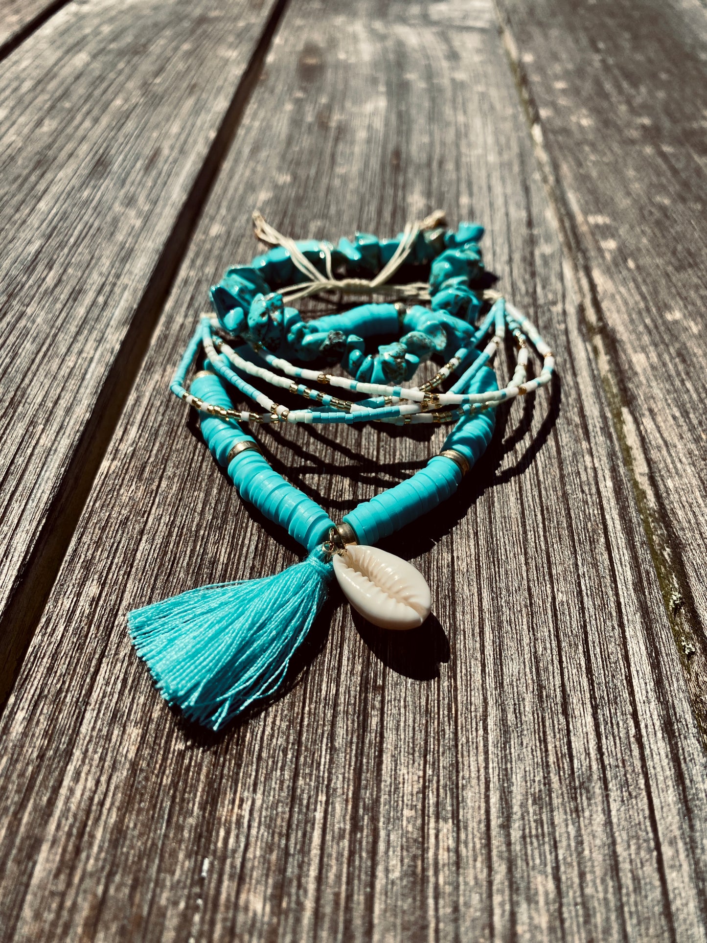Armbanden Set Blue Coral