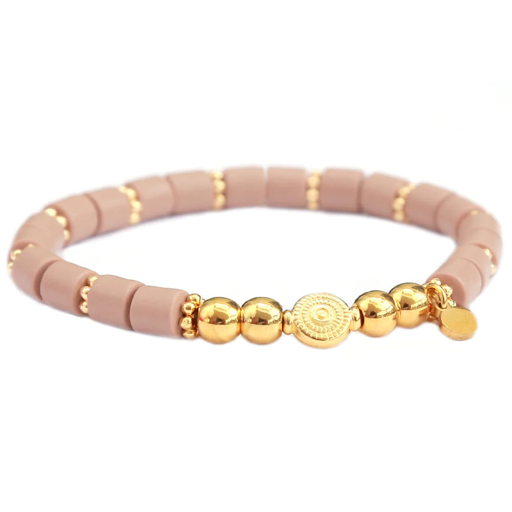 Armband Dolce - Oud Roze