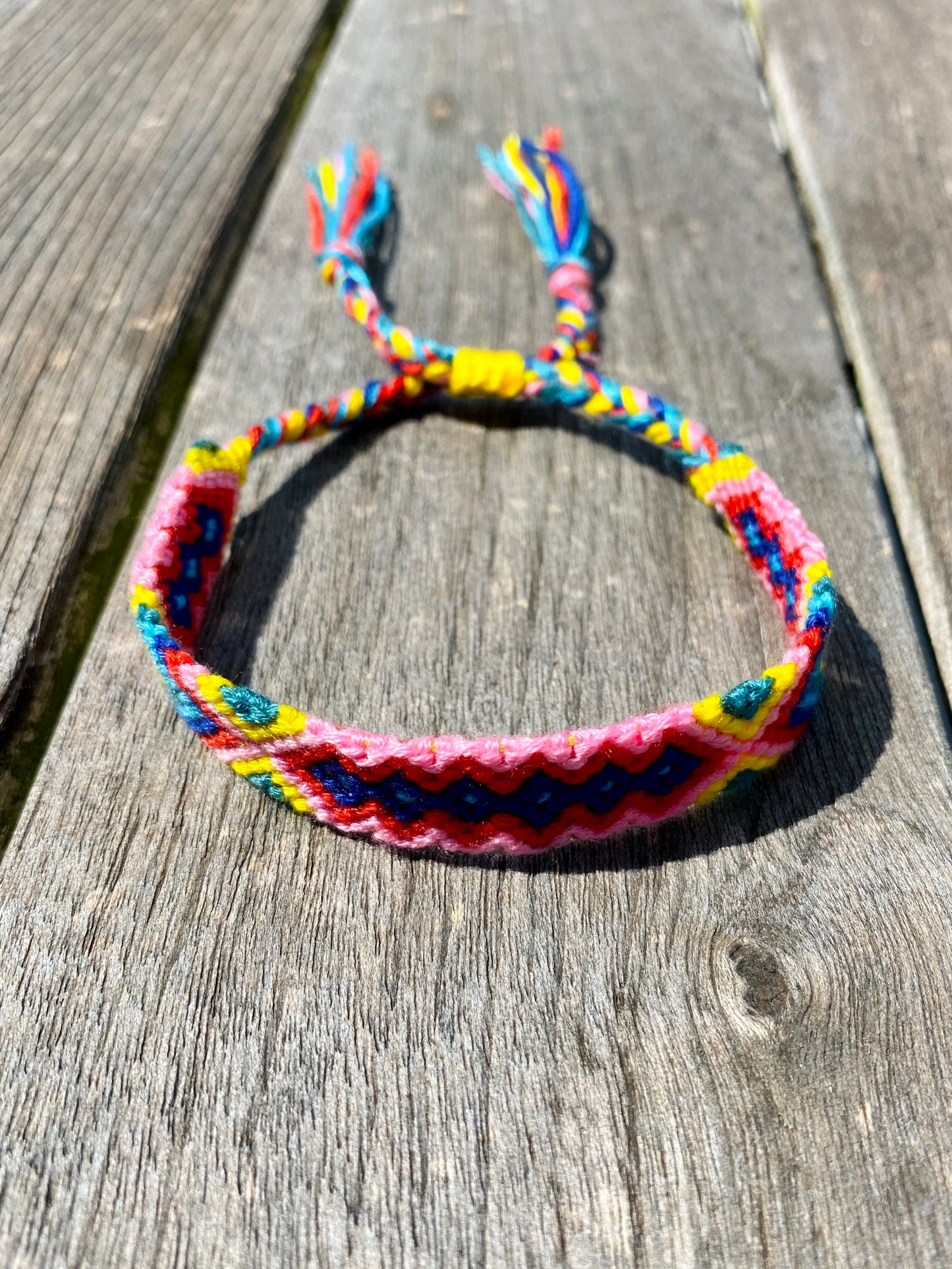 Polsband uit textiel - Kaleidoscope