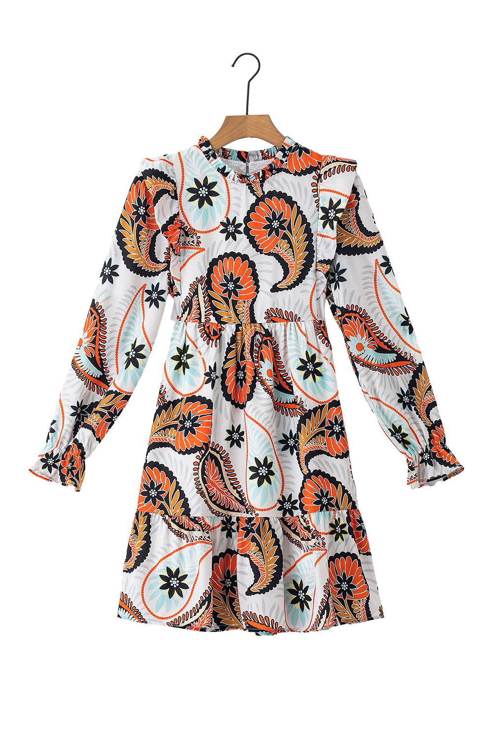 Korte Jurk met Paisley Print