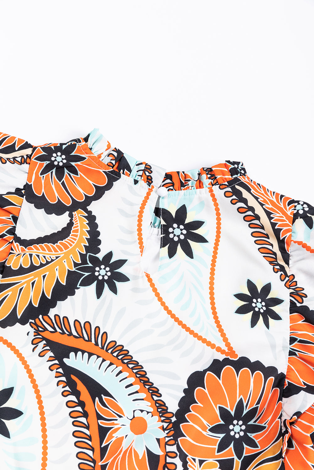 Korte Jurk met Paisley Print