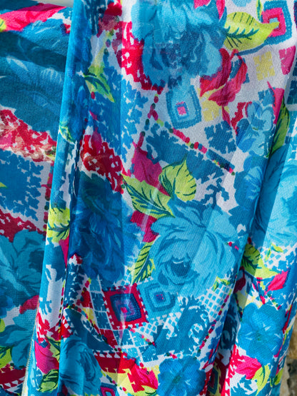 Straight from Ibiza - Chiffon Kimono Turquoise