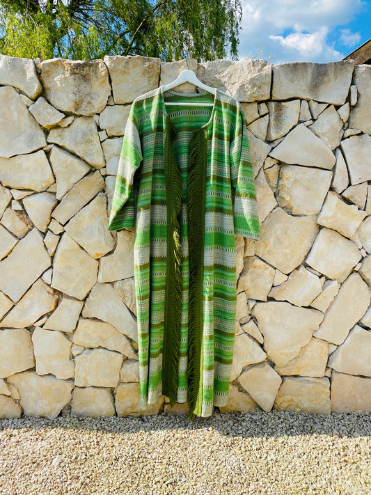 Straight from Ibiza - Gewoven Kimono Vest