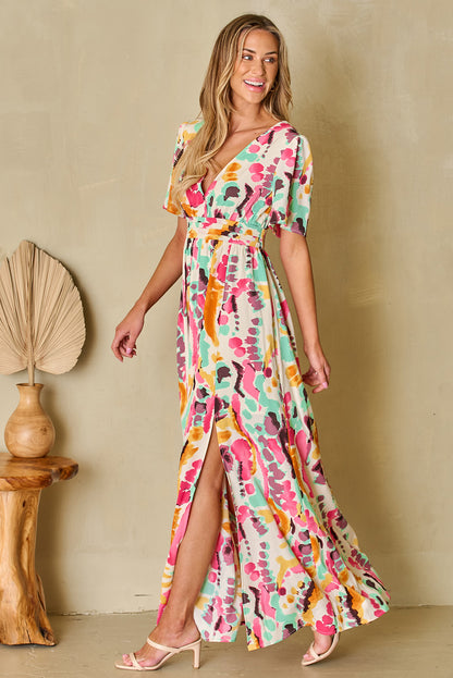Tie-Dye Maxi Jurk