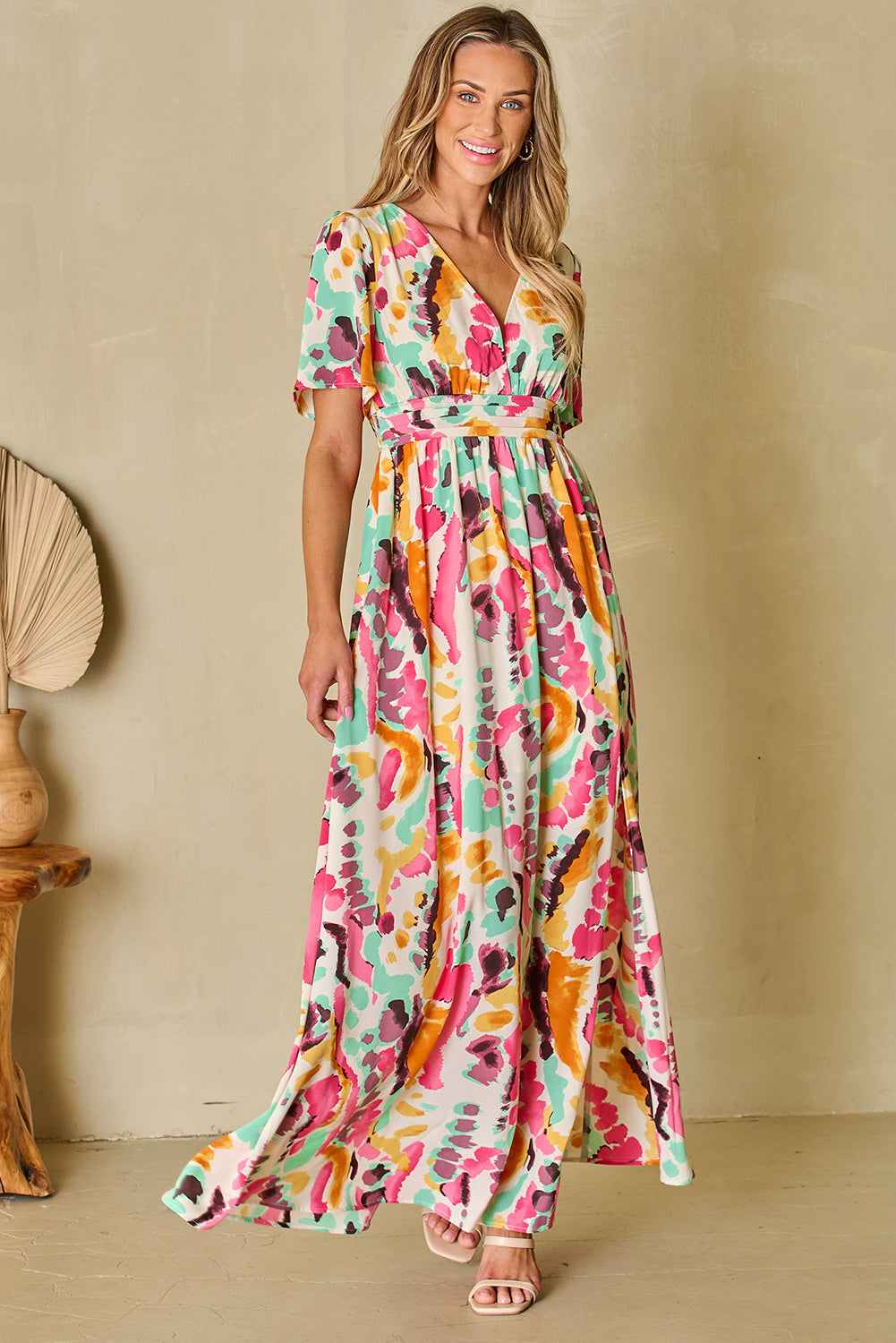 Tie-Dye Maxi Jurk