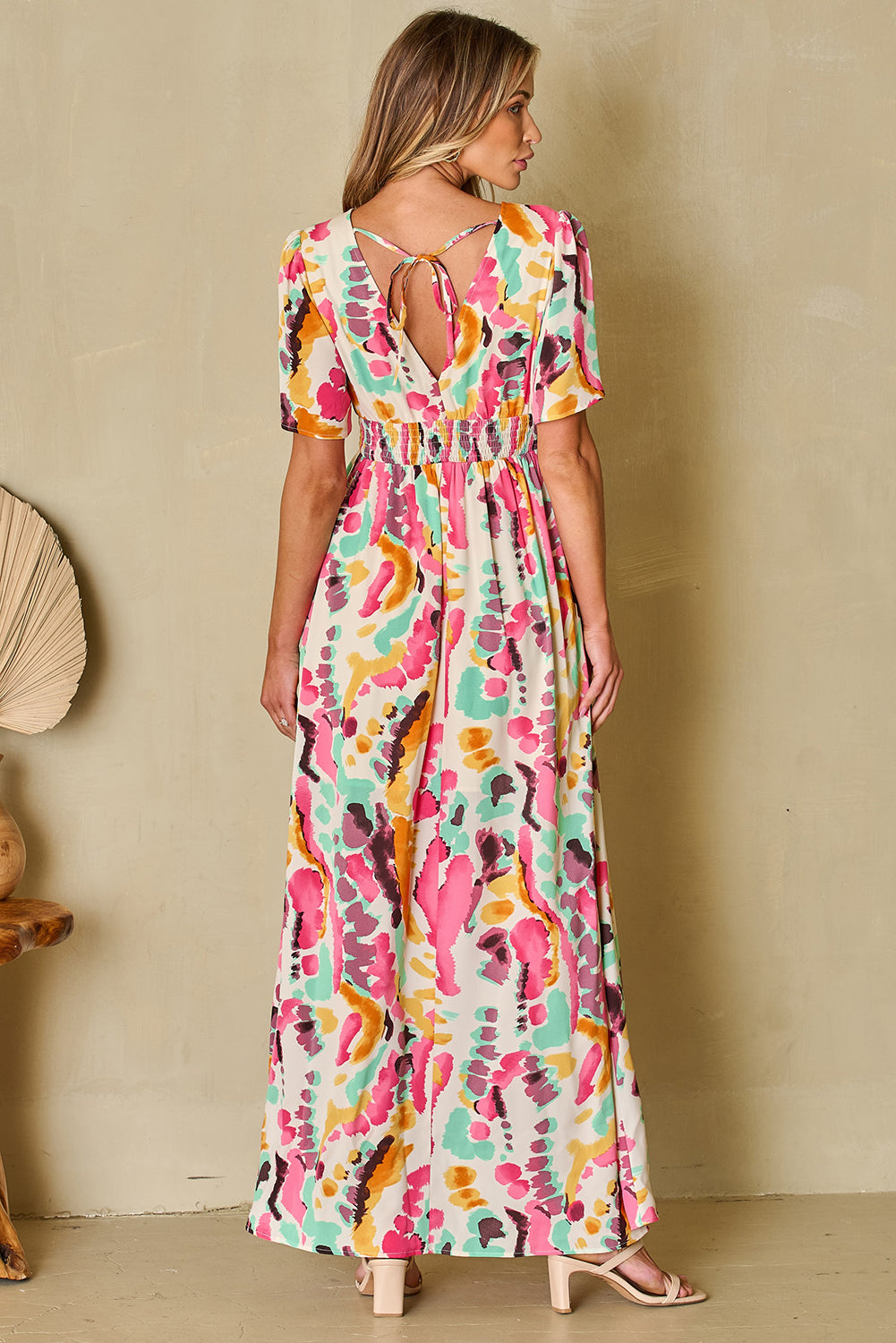 Tie-Dye Maxi Jurk