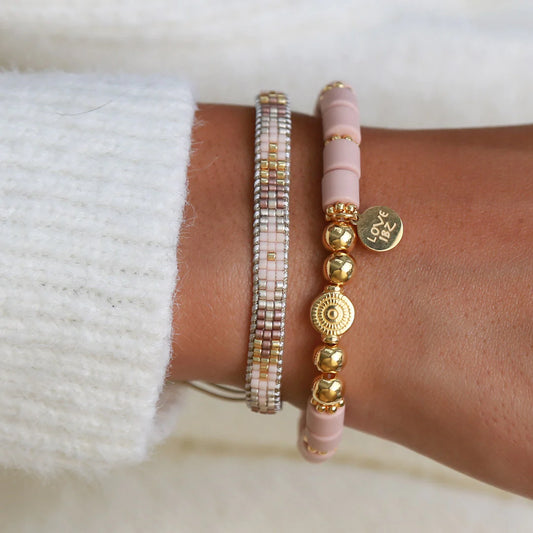 Armband Dolce - Oud Roze